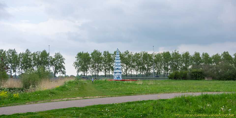 Delft - Tulpenpiramide