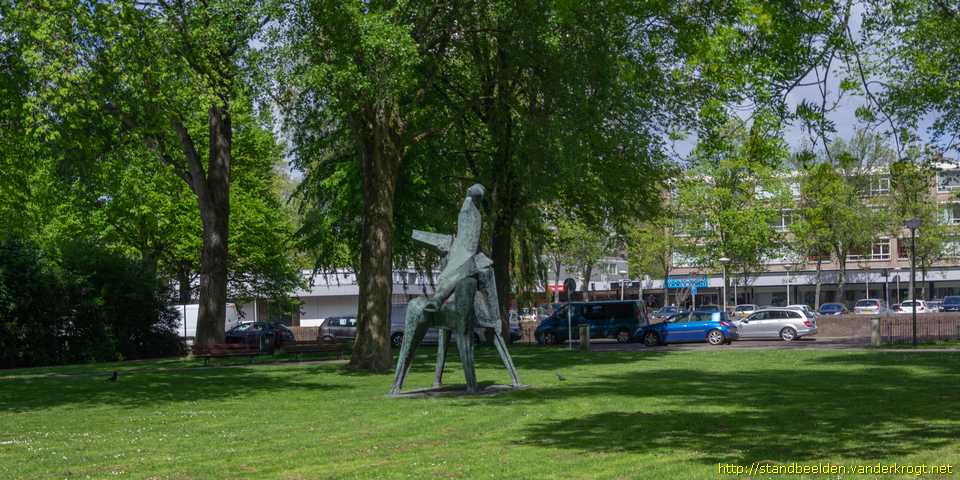 Den Haag - Paard en ruiter