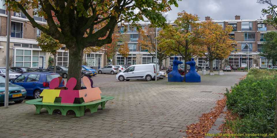 Den Haag - Buurt-Babbel-Bankje