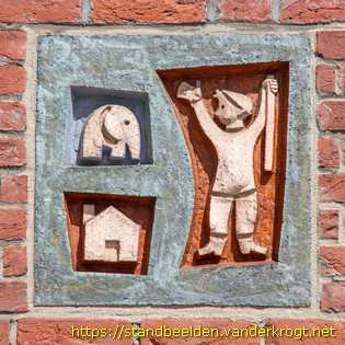 Den Haag - Nillmij-gevelornamenten