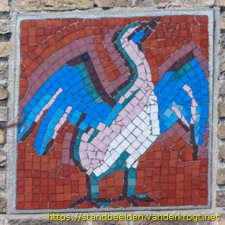 Den Haag - Mozaïeken vogels