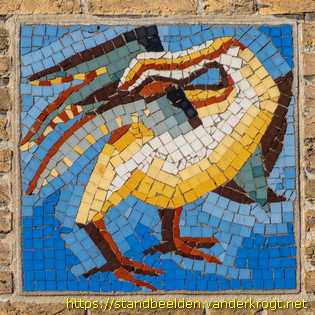 Den Haag - Mozaïeken vogels