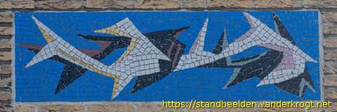 Den Haag - Mozaïeken vismotieven