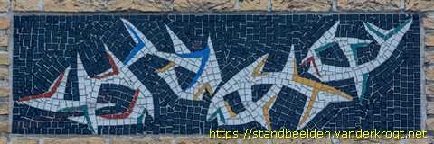 Den Haag - Mozaïeken vismotieven