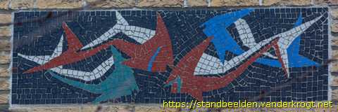 Den Haag - Mozaïeken vismotieven