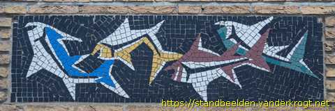 Den Haag - Mozaïeken vismotieven