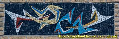 Den Haag - Mozaïeken vismotieven