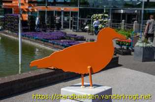 Den Haag - Meeuwen op meerpalen