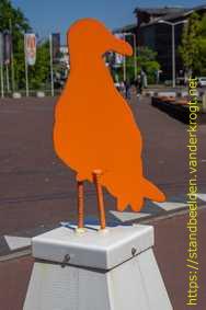 Den Haag - Meeuwen op meerpalen