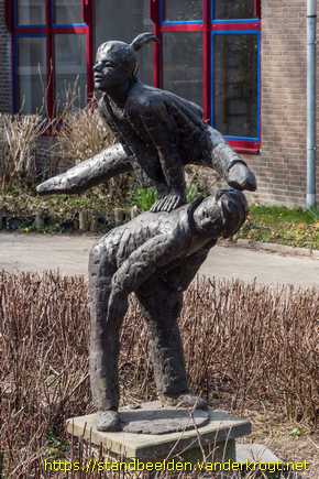 Schelluinen - Bokspringende kinderen