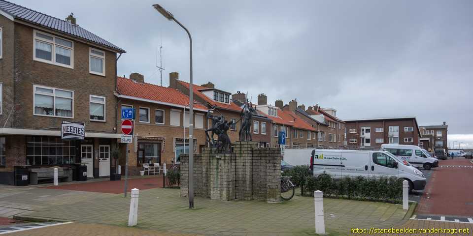 Katwijk aan Zee - Afbraak, evacuatie en wederopbouw