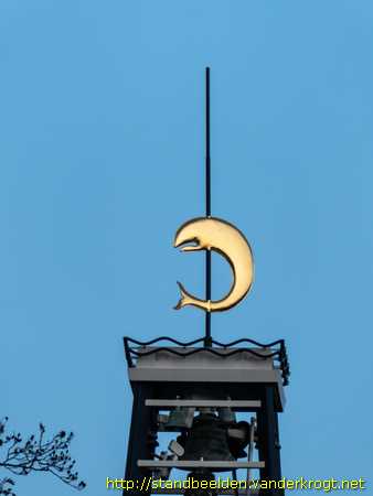Nieuwerkerk aan den IJssel - Christusmonogram met vissen