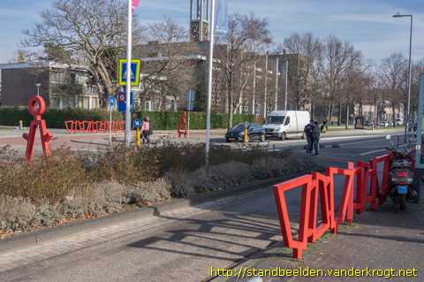 Rotterdam - Attentiefiguren oversteekplaatsen