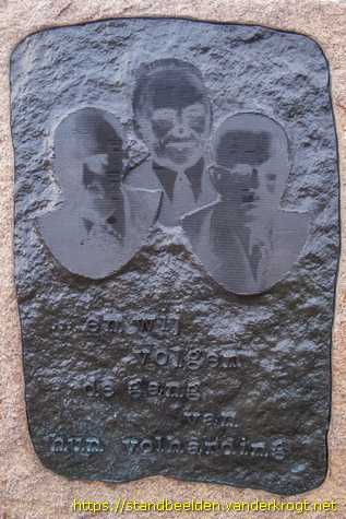 Rotterdam - Het verzetsmonument voor Terbregge