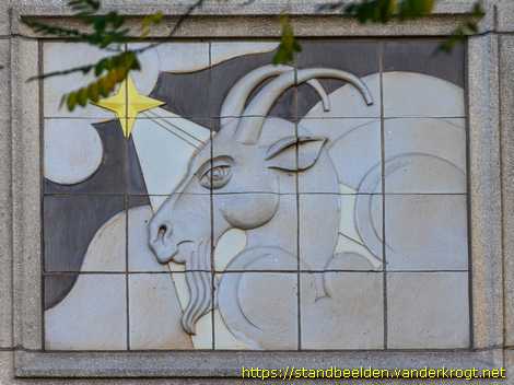 Rotterdam - Tegeltableaus Sterrenbeelden en Vier Seizoenen
