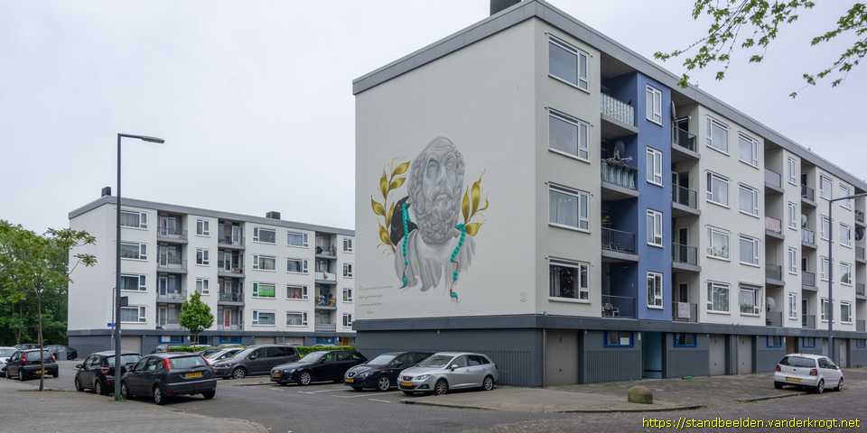 Rotterdam - Menander, Homerus en Sappho