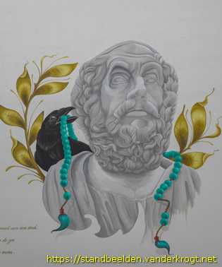 Rotterdam - Menander, Homerus en Sappho