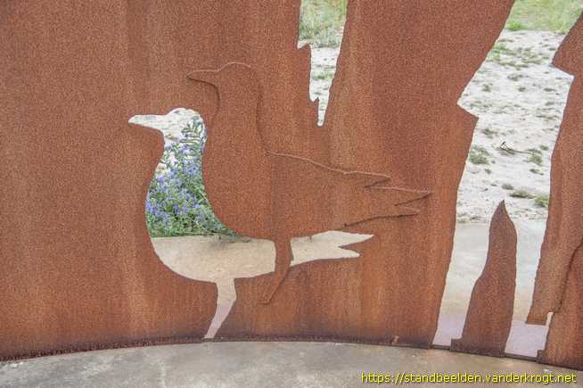 Rotterdam Maasvlakte - Vogels - Monument Helikopterongeluk