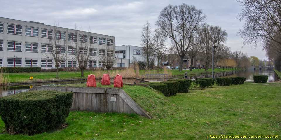Rotterdam - Kunstwerk met groen