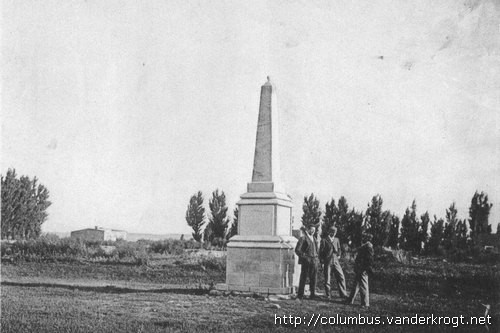 Gaiman /  Monumento a Cristóbal Colón