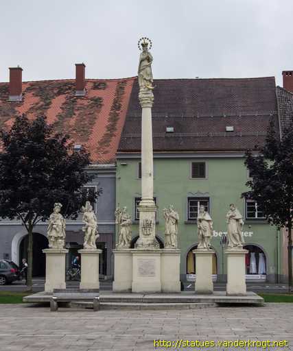 Bruck an der Mur /  Marien- oder Pestsäule