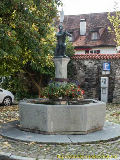 Bregenz /  Hugo-von-Montfort-Brunnen