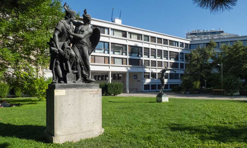 Wien /  Allegorische Brunnenskulpturen vom Platz Am Hof