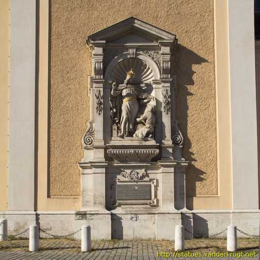 Wien /  Heinrich II. Jasomirgott gibt seine Zustimmung zum Kirchenplan