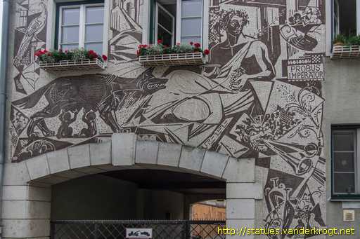 Wien /  Kaiser Probus, Romulus und Remus