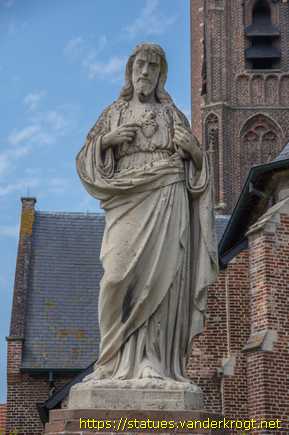 Minderhout /  Heilig Hartbeeld