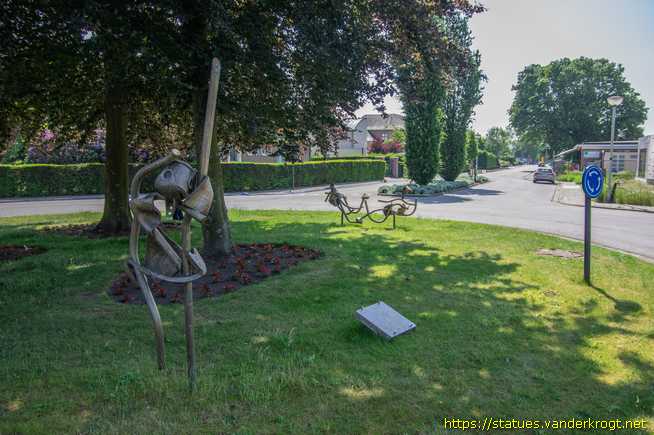 Beerse /  Wandelen in het park
