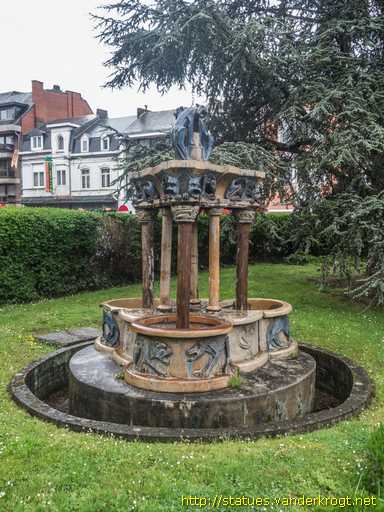 Andenne /  Fontaine aux chats