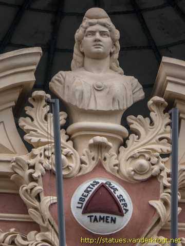 Belo Horizonte /  Busto alegórico de Minas Gerais