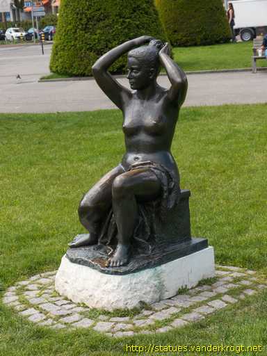 Genève /  Après le bain ou Sylvie sortant du bain