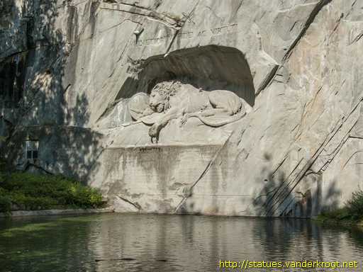 Luzern /  Löwendenkmal