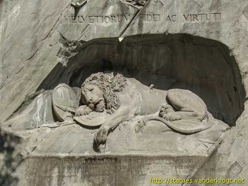 Luzern /  Löwendenkmal