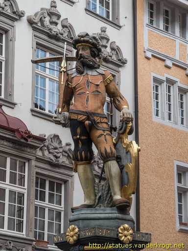 Schaffhausen /  Tell- oder Schuhmacherbrunnen