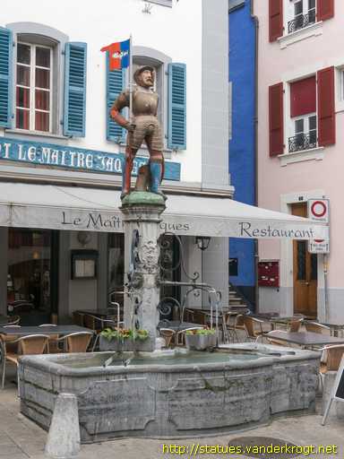 Nyon /  Fontaine de Maître Jaques (ou du Banneret)