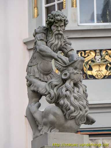Zürich /  Fischmarkt- oder Samsonbrunnen