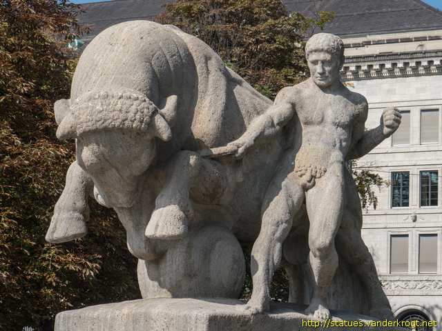 Zürich /  Stierbändiger oder Geiserbrunnen