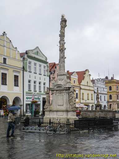 Třeboň /  Mariánský sloup