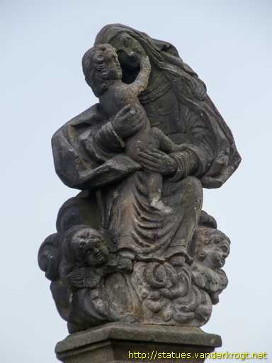 Jakubovice /  Socha panny Marie