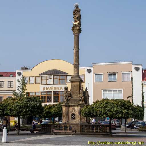 Svitavy /  Marianský morový sloup