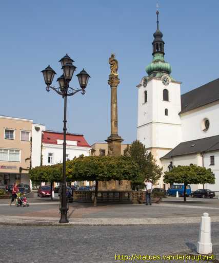 Svitavy /  Marianský morový sloup