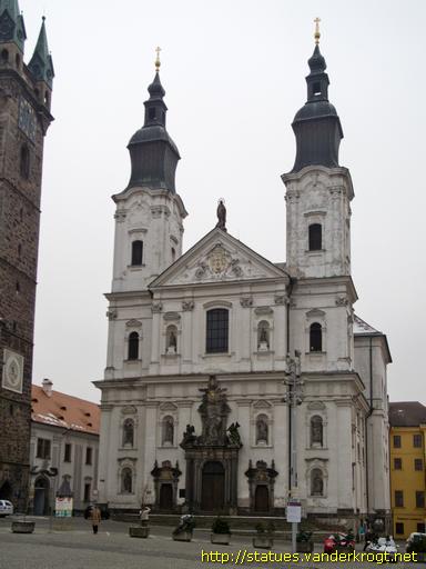 Klatovy /  Sochy svatých na jezuitský kostel