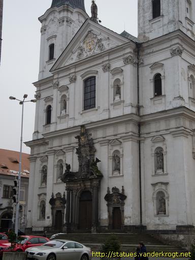 Klatovy /  Sochy svatých na jezuitský kostel