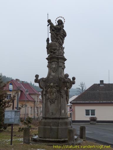 Žinkovy /  Socha Panny Marie Immaculaty