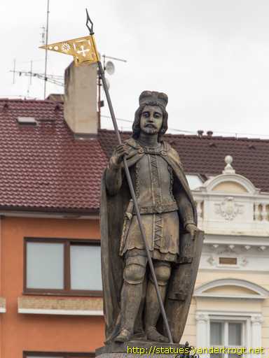 Přeštice /  Svatý Václav v kašně