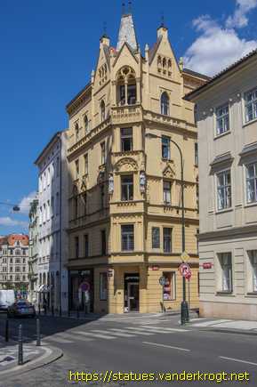 Praha /  Husitský kněz a Jiříi z Poděbrady