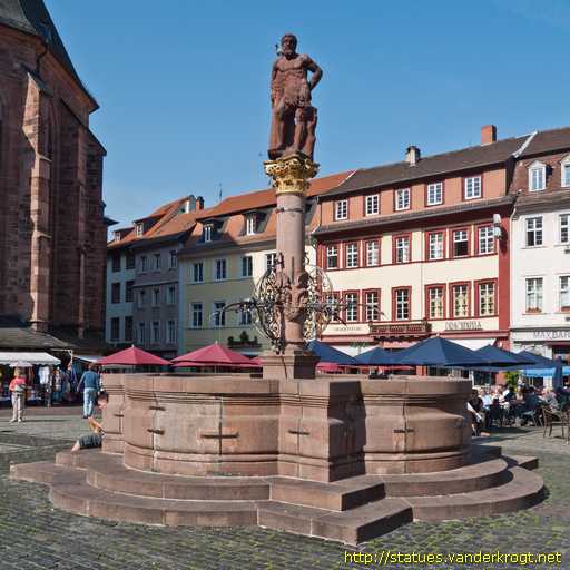 Heidelberg /  Herkulesbrunnen